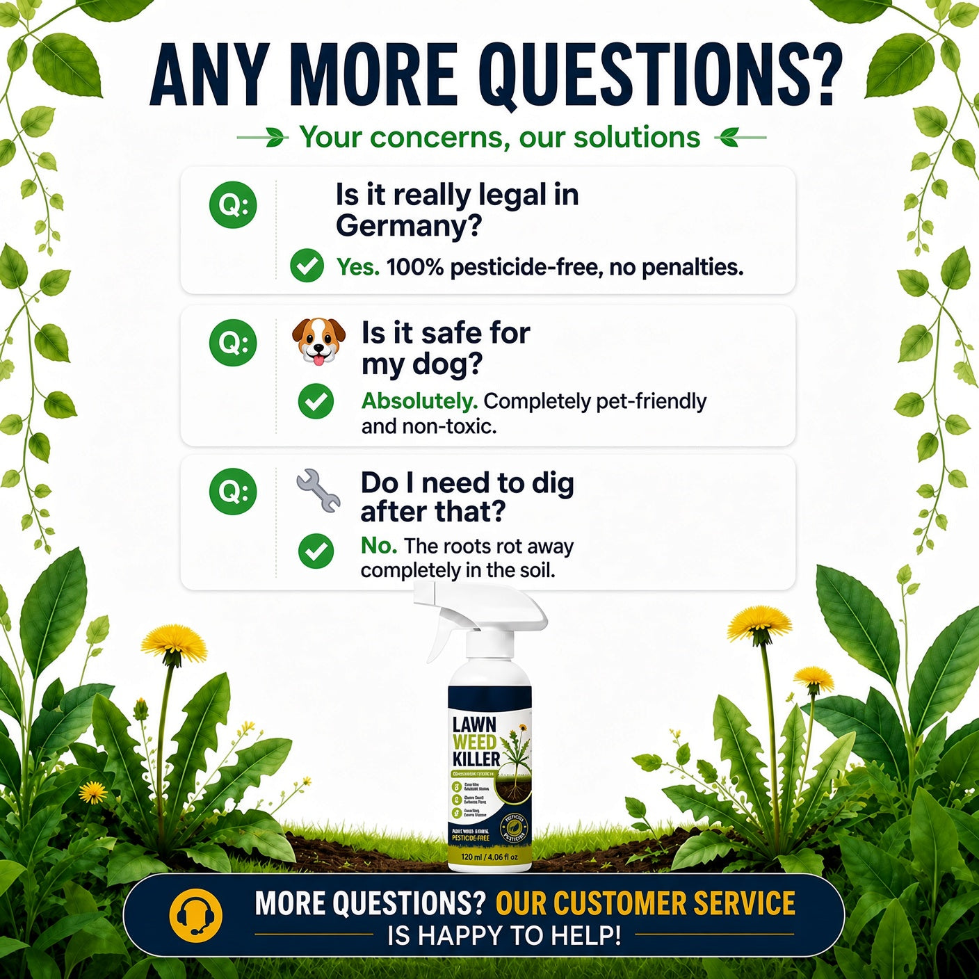 ⚡ Easy Stress‑Free Weeding | For Gardens, Paths & Patios 🌿 Helps Suppress Weed Growth